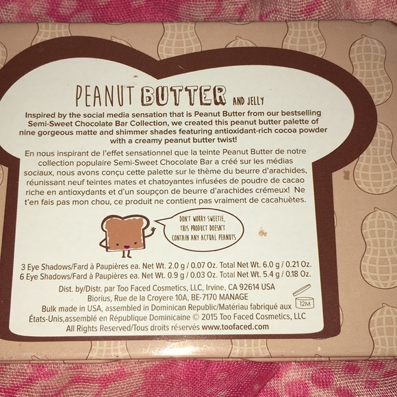 Too faced peanut butter and jelly eye palette - Picture 2 of 4